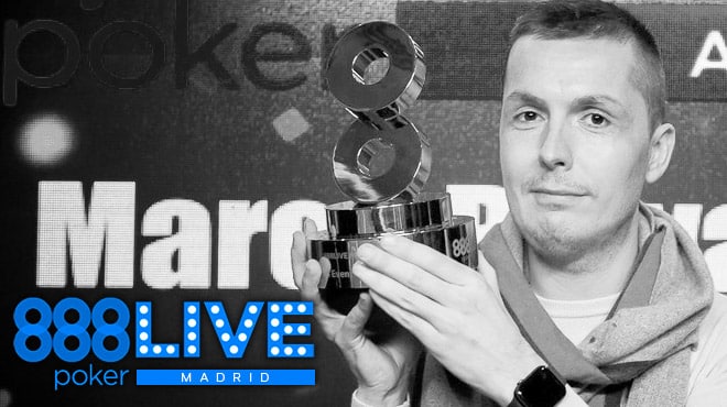 Марко Биаваски — победитель Главного события 888poker LIVE Madrid 2020